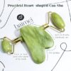 BAIMEI Jade Roller & Gua Sha Facial Tools for Puffiness & Skin Care