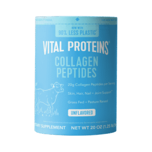 Vital Proteins Collagen Peptides Powder Supplement for Hair, Skin, and Nails, Unflavored, 20 oz