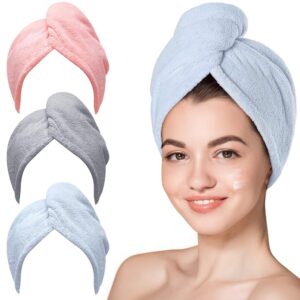 Hicober Fast Drying Microfiber Hair Towels