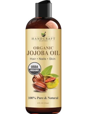 Organic Cold-Pressed Jojoba Oil 8 Fl Oz