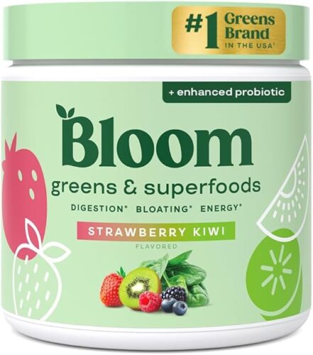 Bloom, Greens  Superfoods, Strawberry Kiwi