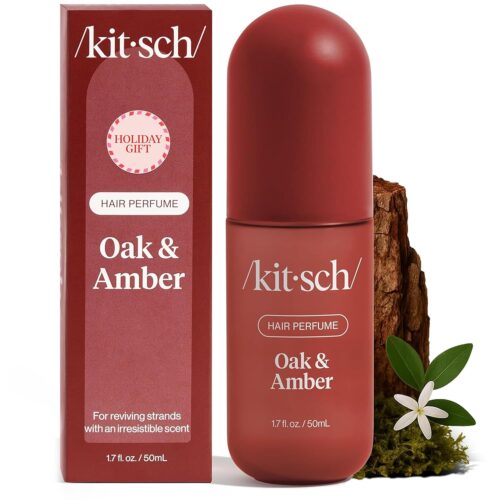 Revitalize Your Senses: Kitsch Hair Perfume Review – Oak & Amber Scented Hair Spray & Body Mist for Freshness