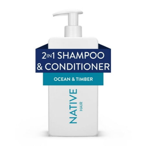 Native 2in1 Shampoo and Conditioner Review: Ocean & Timber, Sulfate-Free Formula